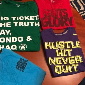 Bundle of 4 Nike t-shirts medium